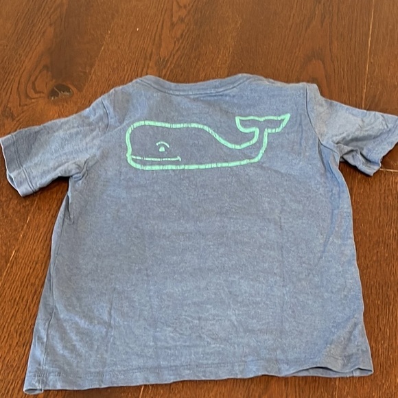 Vineyard Vines Boys Blue Short Sleeve T-Short Size 5 - Picture 3 of 5